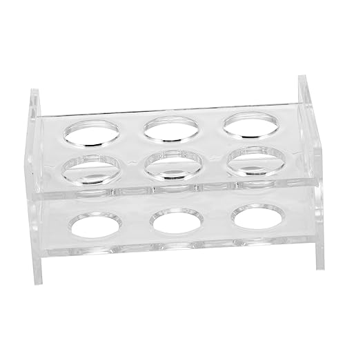 TIDTALEO Schnapsglashalter aus Rundes Design für Gläser Praktischer Cup Storage Carrier für Partys Bars und Veranstaltungen und Leicht zu Transportieren von TIDTALEO