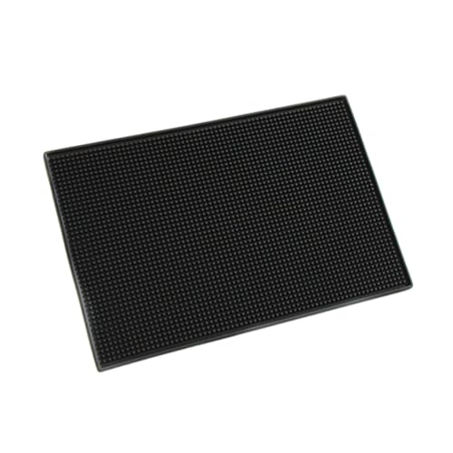 TIDTALEO Silikon Bar Abtropfmatte mit Rutschfester Oberfläche Große Quadratische Matte für Optimale Drainage und Luftzirkulation für Bars und Küchen Strapazierfähig von TIDTALEO
