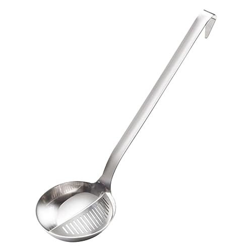 TIDTALEO Suppenlöffel mit Ölfilter Hitzebeständiger Fettseparator für und Heiße Töpfe Küchenzubehör mit Langem Griff für Suppen und Saucen TIDTALEO Suppenlöffel mit Ölfilter Hitzebeständiger Fettseparator für und Heiße Töpfe Küchenzubehör mit Langem Griff für Suppen und Saucen von TIDTALEO