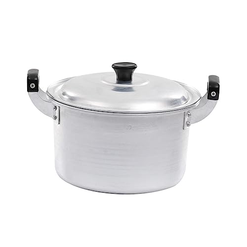 TIDTALEO Tragbarer Aluminium Nudelmilchtopf mit Zwei Griffen Kleiner Suppenkochtopf 18-22cm für Gas und Elektroherde Geeignet für Ramen und Dämpfen Küchenzubehör TIDTALEO Tragbarer Aluminium Nudelmilchtopf mit Zwei Griffen Kleiner Suppenkochtopf 18-22cm für Gas und Elektroherde Geeignet für Ramen und Dämpfen Küchenzubehör von TIDTALEO