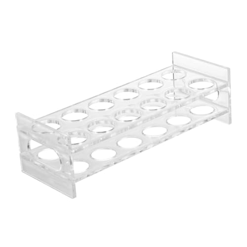 TIDTALEO Transparenter Shot Organizer Aufbewahrungsträger für Whisky und Cocktails für Bar und Heimparty Platzsparend und Wiederverwendbar Hochwertiges Design von TIDTALEO