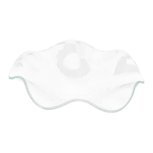 TIDTALEO Transparentes Wellen Glas schmelzgeschirr Aromatherapie ölwärmer Schale Duftwachs aromalampe Ersatzschale Vielseitig für Ätherische Öle und Duftlampen TIDTALEO Transparentes Wellen Glas schmelzgeschirr Aromatherapie ölwärmer Schale Duftwachs aromalampe Ersatzschale Vielseitig für Ätherische Öle und Duftlampen von TIDTALEO