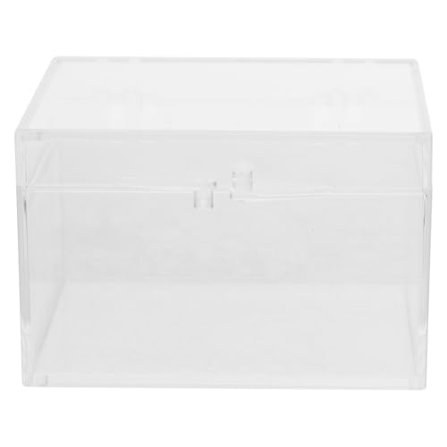 TIDTALEO Vitrine für Mineralproben Transparente Displaybox mit Deckel Stabiler Kunststoffbehälter für Mineralsteine für Aufbewahrung und Präsentation Verformungsfest TIDTALEO Vitrine für Mineralproben Transparente Displaybox mit Deckel Stabiler Kunststoffbehälter für Mineralsteine für Aufbewahrung und Präsentation Verformungsfest von TIDTALEO