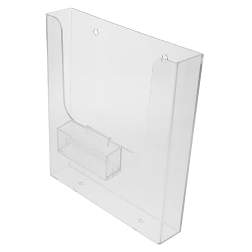 TIDTALEO Wandhalterung für Magazine und Dokumente Transparenter Zeitschriftenständer für Büro und Zuhause Vielseitig Einsetzbar Platzsparend TIDTALEO Wandhalterung für Magazine und Dokumente Transparenter Zeitschriftenständer für Büro und Zuhause Vielseitig Einsetzbar Platzsparend von TIDTALEO