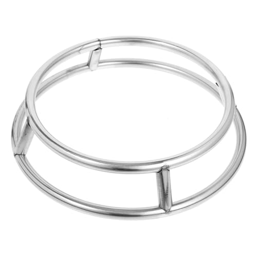TIDTALEO Wok Ring Rack Hitzebeständiger Topfständer aus Robustem und rutschfest für Camping Hohe Tragfähigkeit von TIDTALEO