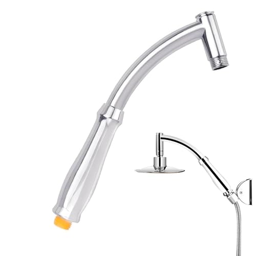 Dusch-Handverlängerungsarm Universalanschluss Duschkopf Extender Duschkopf Extender Set Verstellbarer Duscharm Brauseverlängerung Ersatz Duschkopf Extender für Badewanne Regen Duschkopf von TIEGUANJIA