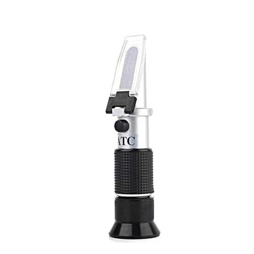 Brix-Refraktometer 0~50% Zucker Lebensmittel Getränke ATC Konzentration Saccharimeter Meter Werkzeug von TIEOAXFT