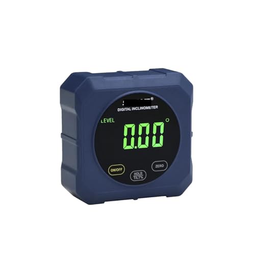 Digitales elektronisches Wasserwaage-Touch-Control-Winkelmessgerät, Neigungsmesser for die Holzbearbeitung, Konstruktion, Tischkreissäge(5518S 4-sides magets) von TIEOAXFT