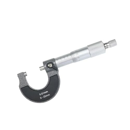 Präzises Messmikrometer 0-25 mm 0,01 Außenmetrisches Messschieber-Mikrometer-Werkzeug Präzises Messmikrometer 0-25 mm 0,01 Außenmetrisches Messschieber-Mikrometer-Werkzeug von TIEOAXFT