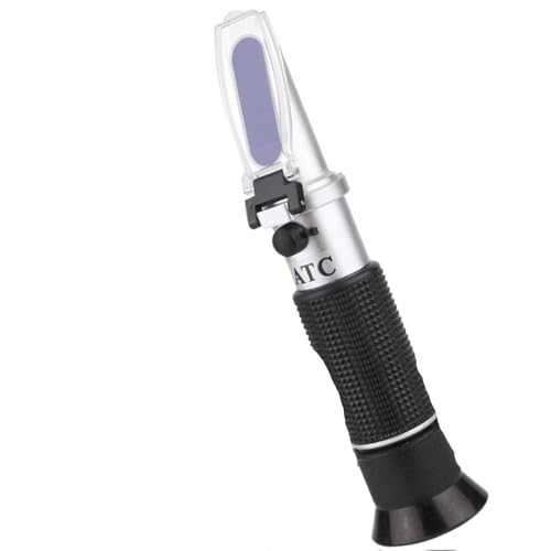 Refraktometer Zucker Wasser Meter Salzgehalt Nacl Tester Saccharimeter Brix 0-32% 0-28% Hydrometer von TIEOAXFT
