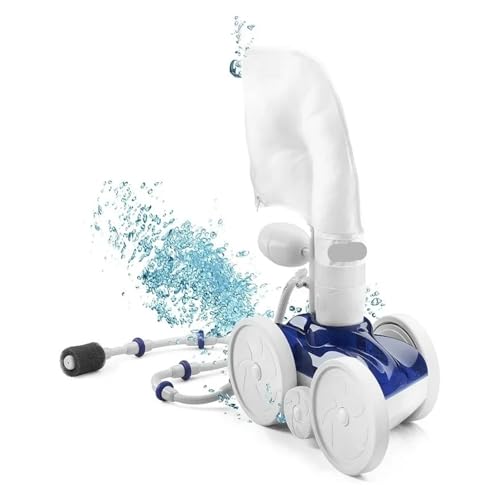 TIEOAXFT 280 Pressure/e-Side In-Ground Pool Cleaner, Doppel-Venturi-Jet-Antrieb, 9,45 m Schlauch von TIEOAXFT