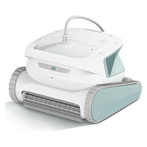 TIEOAXFT 4SE Kabelgebundener automatischer Roboter-Poolstaubsauger, 40 Fuß langes Kabel/4 Reinigungsmodi/EIN-Tasten-Touch-Steuerung TIEOAXFT 4SE Kabelgebundener automatischer Roboter-Poolstaubsauger, 40 Fuß langes Kabel/4 Reinigungsmodi/EIN-Tasten-Touch-Steuerung von TIEOAXFT