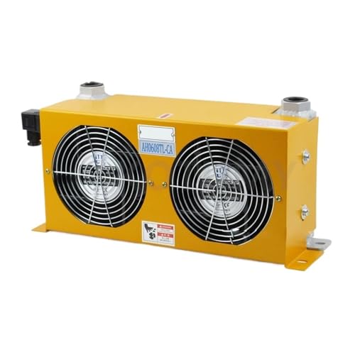 TIEOAXFT 60L/min Hydraulischer Luftkühler AH0608TL-CA Luftgekühlter Ölkühler Doppellüfter Luftkühlung Ölkühlmaschine(AC220/V) von TIEOAXFT