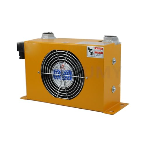 TIEOAXFT AH0608T-CA Hydraulischer Luftkühler 110/V 220/V 380/V 24V 12V Luftgekühlter Ölkühler 60L/min Hardware-Tools Lüfter Luftkühlungsmaschine(DC12V) von TIEOAXFT