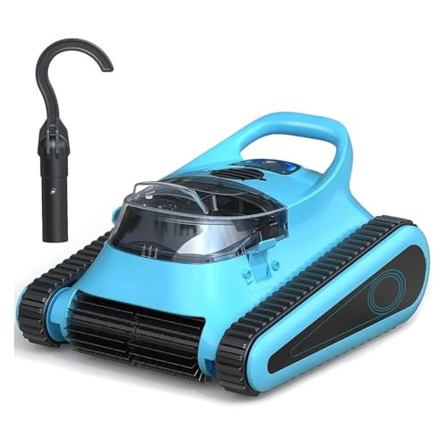 TIEOAXFT Akku-Pool-Staubsauger-Roboter, 180 W Saugleistung, Inground-Pools, automatische Schmutzentfernung, Wandklettern, Selbstparken, intelligent von TIEOAXFT