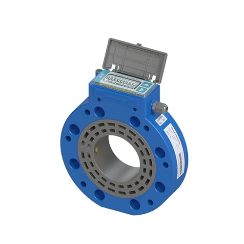 TIEOAXFT Digitaler Ultraschall-Wasserzähler RS485-Ausgangsdurchflussmesser Batteriebetriebener Flanschklemm-Fernwasserzähler for die landwirtschaftliche Bewässerung(DN80) von TIEOAXFT