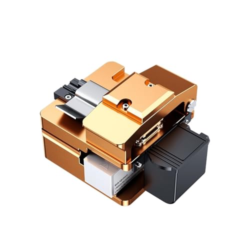 TIEOAXFT Fiber Optic Cleaver Licht Optische Faser Splicer Schneiden Messer Hohe Präzision FTTH Faser Kalten Verbindung Cutter(S09 Kit) von TIEOAXFT