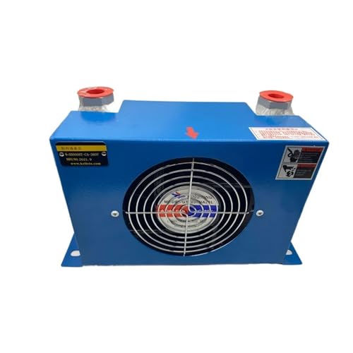 TIEOAXFT Hydraulikstation Luftkühler AF0510 CA Luftgekühlter Ölradiator Modifizierte Öltankkühlung 220/V(AH0608TL-Dual Fans) von TIEOAXFT