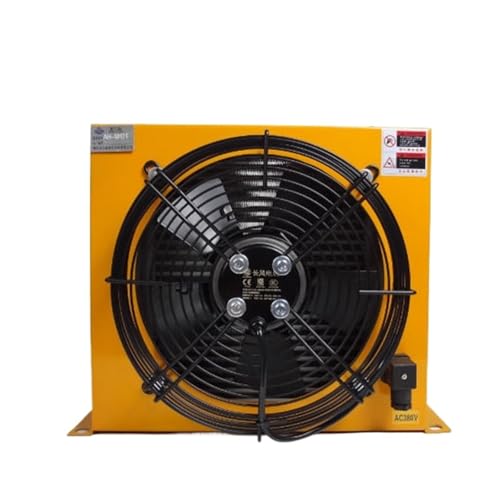 TIEOAXFT Hydraulischer Luftkühler AH1012T Luftgekühlter Ölkühler Hydraulischer Aluminium-Ölkühler 100L/MIN 220/V/380V(220v) von TIEOAXFT