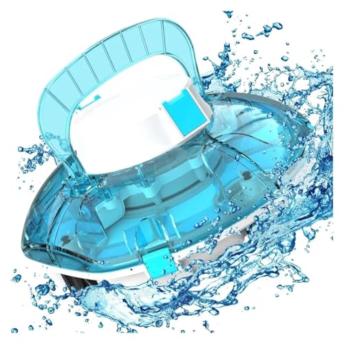 TIEOAXFT Kabelloser Roboter-Poolstaubsauger, müheloses Reinigen von oberirdischen Pools mit flachem Boden TIEOAXFT Kabelloser Roboter-Poolstaubsauger, müheloses Reinigen von oberirdischen Pools mit flachem Boden von TIEOAXFT