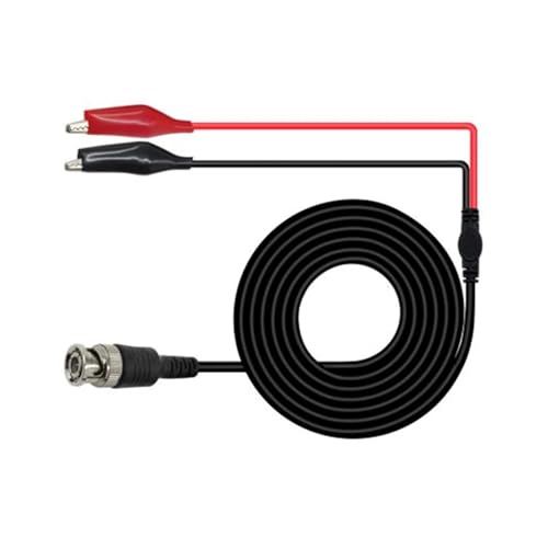 TIEOAXFT P1011 Digital-Oszilloskop BNC-Sonde Test führt 50 Ohm Koaxial Q9 Stecker auf Dual Krokodilklemme Testleitungskabel TIEOAXFT P1011 Digital-Oszilloskop BNC-Sonde Test führt 50 Ohm Koaxial Q9 Stecker auf Dual Krokodilklemme Testleitungskabel von TIEOAXFT