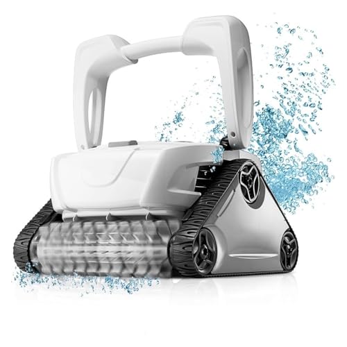 TIEOAXFT P825 Sport Roboter-Poolreiniger, Automatischer Staubsauger for InGround-Pools Bis Zu 40 Fuß, Wandklettersauger Mit Starker Saugkraft TIEOAXFT P825 Sport Roboter-Poolreiniger, Automatischer Staubsauger for InGround-Pools Bis Zu 40 Fuß, Wandklettersauger Mit Starker Saugkraft von TIEOAXFT