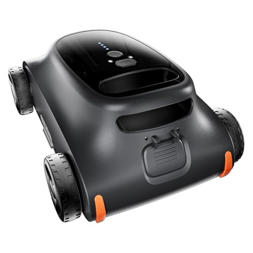 TIEOAXFT Poolsauger, 150 Min., for bis zu 185 m² – Roboterreiniger, kabelloser Roboterstaubsauger for oberirdische Pools TIEOAXFT Poolsauger, 150 Min., for bis zu 185 m² – Roboterreiniger, kabelloser Roboterstaubsauger for oberirdische Pools von TIEOAXFT