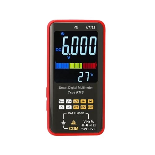 TIEOAXFT Smart Digital Multimeter UT121A UT121B UT122 Elektrischer Tester Voltmeter NCV LIVE Professioneller Elektriker Multimeter(UT122) von TIEOAXFT