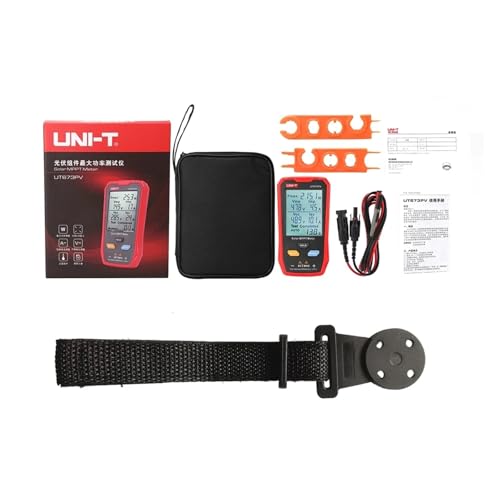 TIEOAXFT UT673PV Solor MPPT Meter Photovoltaik Max Power Offen Kurzschluss Spannung Strom Power Tester Photovoltaik Panels Tracker(with Magnetic Strap) von TIEOAXFT