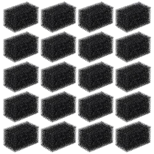 TIESOME 20 Stück Trinkbrunnen Schwamm Schaum Filter, Cat Fountain Sponge Filter Haustierbrunnenfilter Ersetzte Schaumstofffilter Schwammfilter für Katzenbrunnen 54 X 33 X 33 mm TIESOME 20 Stück Trinkbrunnen Schwamm Schaum Filter, Cat Fountain Sponge Filter Haustierbrunnenfilter Ersetzte Schaumstofffilter Schwammfilter für Katzenbrunnen 54 X 33 X 33 mm von TIESOME