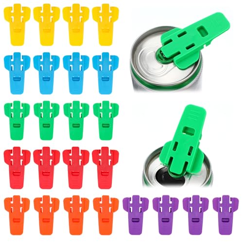 TIESOME 24 Stück 6 Farben Dosenverschluss Getränkedosen, Farbcodierter Getränkedosenöffner Einfacher Getränken Ringöffner Getränkedosendeckel Manueller Dosenöffner für Cola Bier Getränke TIESOME 24 Stück 6 Farben Dosenverschluss Getränkedosen, Farbcodierter Getränkedosenöffner Einfacher Getränken Ringöffner Getränkedosendeckel Manueller Dosenöffner für Cola Bier Getränke von TIESOME