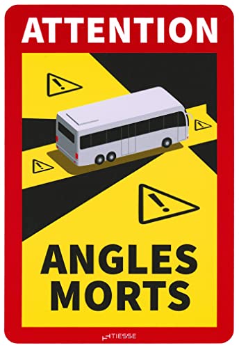 TIESSE - 3 Aufkleber Achtung Engel Morts, toter Winkel, Blind Spot für Bus und Wohnmobil - Vinyl Aufkleber - Größe: 170 x 250 mm - Made in Italy TIESSE - 3 Aufkleber Achtung Engel Morts, toter Winkel, Blind Spot für Bus und Wohnmobil - Vinyl Aufkleber - Größe: 170 x 250 mm - Made in Italy von TIESSE