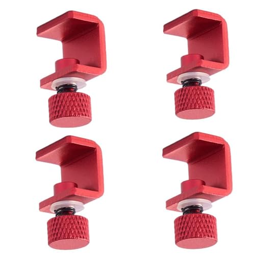 Ender 3 Pro Glasbettclips, Ender 3 Stück Glasbettclips, für Ender 3/Ender 3 Pro/Ender 3 V2, Ender 3 Series Ender 5 Series CR-10 Serie 3D Drucker 4 Stück von TIEXYE