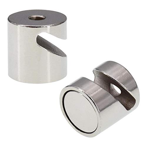 Tifler Neodym-Magnet mit Haken, Magnethaken, Stabgreifer, Ø 16 mm, bis 6 kg von TIFLER