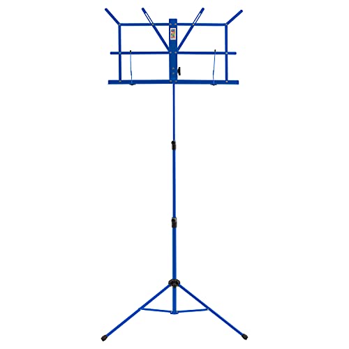 TIGER MS07 Notenständer, faltbar, bunt, tragbar, Notenhalter, Blau TIGER MS07 Notenständer, faltbar, bunt, tragbar, Notenhalter, Blau von Tiger