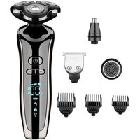 1 Set Silber männer Elektrische Rasierer 4D Elektrische Bart Trimmer Haar Clipper Erwachsene Rasur Männer 1 Set Silber männer Elektrische Rasierer 4D Elektrische Bart Trimmer Haar Clipper Erwachsene Rasur Männer von TIGREZY