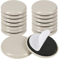 Tigrezy - 16-teiliges Set, automatische Teflon-Möbelgleiter, Möbelgleitpads, zum Bewegen schwerer Möbel, schützt Böden und Teppichmöbel (rund 5 cm) von TIGREZY