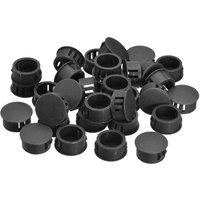 18 mm Kunststoffdübel, 36er-Packung, versenkt, rund, zum Aufclipsen, für Möbel und Paneele, schwarz. 18 mm Kunststoffdübel, 36er-Packung, versenkt, rund, zum Aufclipsen, für Möbel und Paneele, schwarz. von TIGREZY