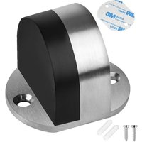 2 Stück Boden-Türstopper, selbstklebender Türstopper aus Edelstahl zur Bodenmontage mit Schrauben und selbstklebenden Pads für Zuhause und Büro 2 Stück Boden-Türstopper, selbstklebender Türstopper aus Edelstahl zur Bodenmontage mit Schrauben und selbstklebenden Pads für Zuhause und Büro von TIGREZY