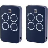 2er-Pack 4-Kanal-Ersatzfernbedienung für Garagentoröffner, kompatibel mit Genius Echo TX4 RC 433 MHz 2er-Pack 4-Kanal-Ersatzfernbedienung für Garagentoröffner, kompatibel mit Genius Echo TX4 RC 433 MHz von TIGREZY
