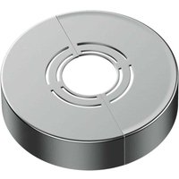 Tigrezy - 2er Set Brausearmatur Rosette 3 Größen in 1, geteilte Wasserhahnrosette für ø 21 mm/26 mm/33 mm, Heizkörperrohrabdeckung, von TIGREZY