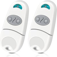 433,92 MHz Torfernbedienung, Torfernbedienung 2 Tasten, Garagentorfernbedienung, Torpieper Fernbedienung Torplakette von TIGREZY