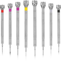 8-teiliges Präzisions-Schraubendreher-Set, Juwelier-Schraubendreher-Set, Uhrenreparatur (0,6–1,6 mm), Mikro-Schraubendreher für Uhren-, Brillen-, von TIGREZY