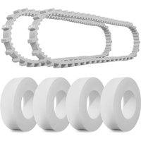 9985006-r2 Schienen- und Kletterringe 6101611-r4 Ersatzteile kompatibel mit Maytronics Dolphin Nautilus cc Plus Poolroboter (6er-Pack) von TIGREZY
