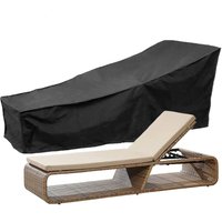 Abdeckung für Garten-Liegestuhl, 210D faltbare Sonnenliege-Abdeckung, staubabweisendes, wasserdichtes Polyester – 210 x 75 x 80 cm - Tigrezy von TIGREZY