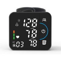 Blutdruckmessgerät fürs Handgelenk – Wiederaufladbar, automatisches digitales LED-Display mit 180 Messwerten und Speicher Blutdruckmessgerät fürs Handgelenk – Wiederaufladbar, automatisches digitales LED-Display mit 180 Messwerten und Speicher von TIGREZY