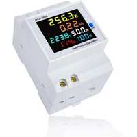 Digitaler Energiezähler, Digitaler Stromzähler ac 40-300V 100A Elektrischer Submeter din Wattmeter KWh Voltmeter Amperemeter - Tigrezy Digitaler Energiezähler, Digitaler Stromzähler ac 40-300V 100A Elektrischer Submeter din Wattmeter KWh Voltmeter Amperemeter - Tigrezy von TIGREZY