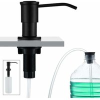 Eingebauter Seifenspender, Seifenspender für die Küchenspüle, integrierter Seifenspender mit 500-ml-Flasche und 1,0-m-Verlängerungsset, Nachfüllung von TIGREZY