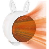 Tigrezy - Elektrischer Heizlüfter, Raum-Mini-Ventilator, Badezimmer-Heizung, 800 w, Neigungsschalter und Überhitzungsschutzsensor von TIGREZY