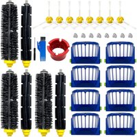 Ersatz-Zubehörset für Roboter der iRobot Roomba 600- und 500-Serie. 3 Borstenbürsten und 3 Schlagbürsten, 8 Filter, 8 Seitenbürsten Ersatz-Zubehörset für Roboter der iRobot Roomba 600- und 500-Serie. 3 Borstenbürsten und 3 Schlagbürsten, 8 Filter, 8 Seitenbürsten von TIGREZY